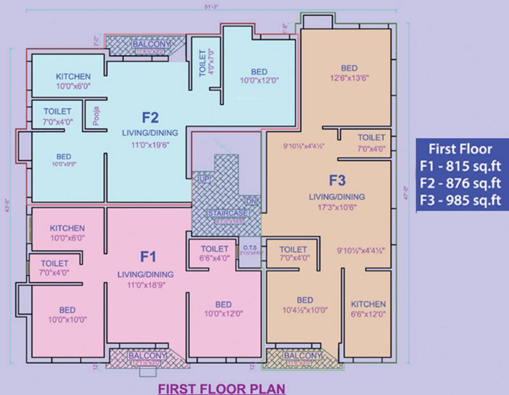 Images for Cluster Plan of Uniplus Palms