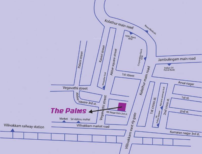 Images for Location Plan of Uniplus Palms
