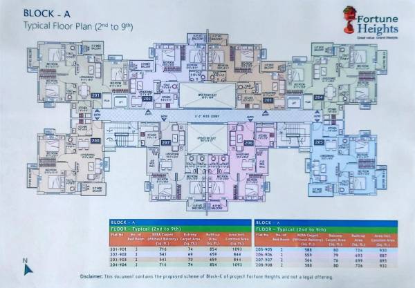  heights Block D Cluster Plan