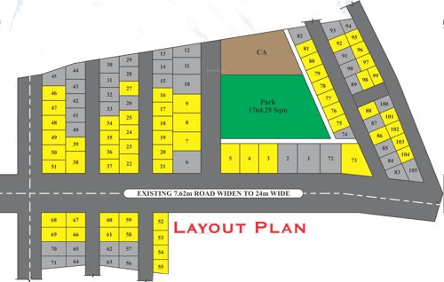 Images for Layout Plan of Millennium Kings Park