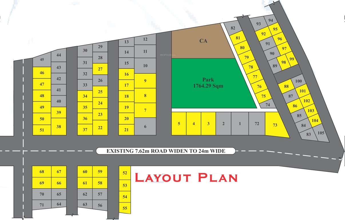 Images for Layout Plan of Millennium Kings Park