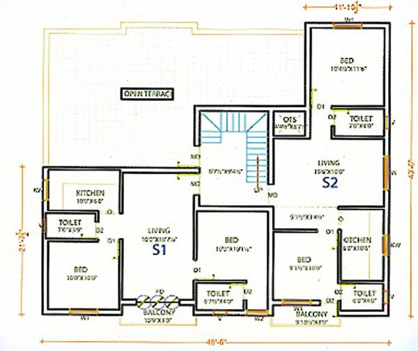 Images for Cluster Plan of Uniplus Sri Jayaa Housing