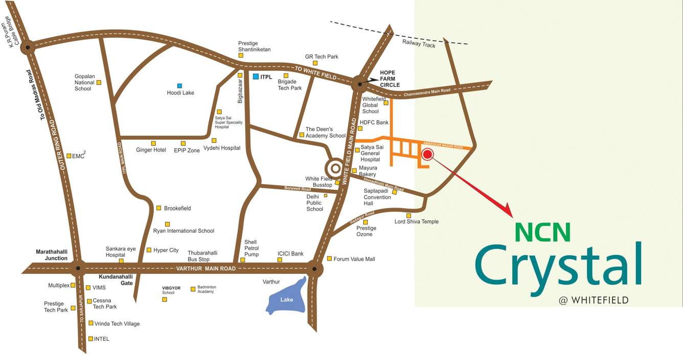 crystal Images for Location Plan of NCN Crystal