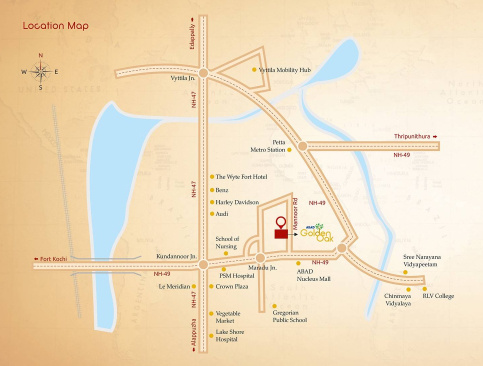 Location Plan golden-oak Location Plan