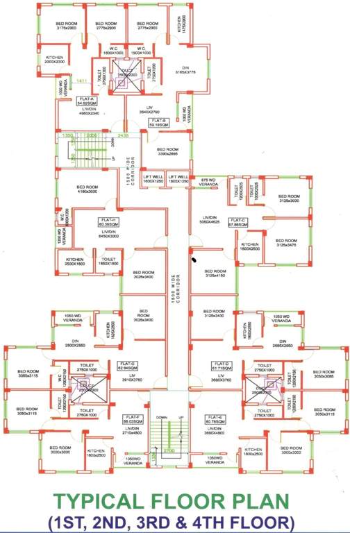  city king Images for Cluster Plan of Dey City King