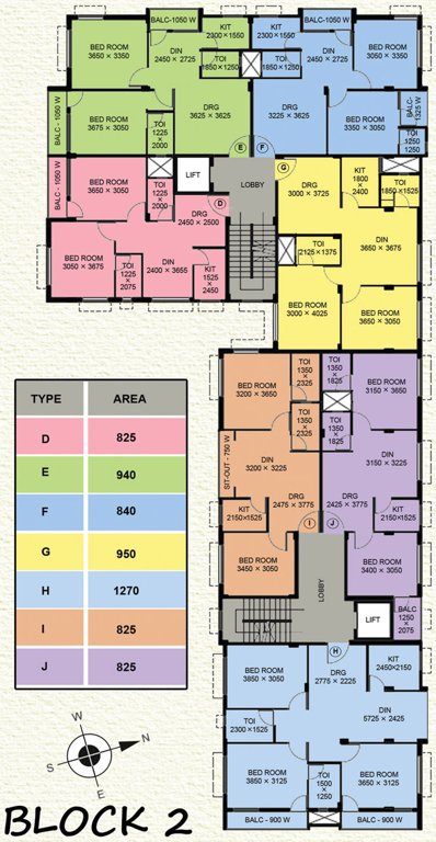 Images for Cluster Plan of Sweet Sarovar Residency