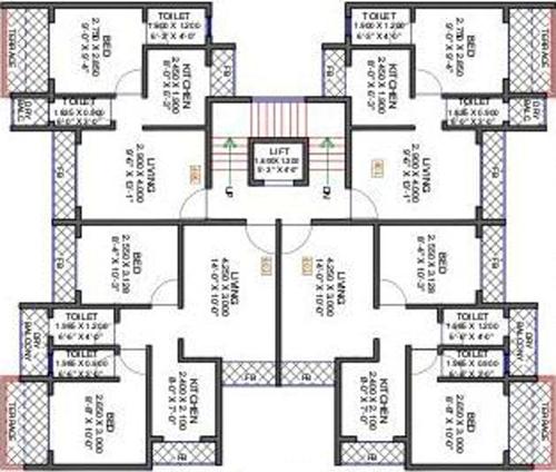 Images for Cluster Plan of Skyline Skyline Residency Images for Cluster Plan of Skyline Skyline Residency