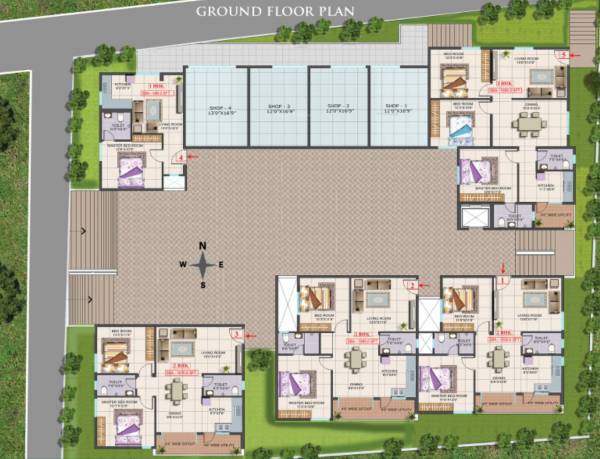 Images for Cluster Plan of Sri Dwaraka Sai Brundavan