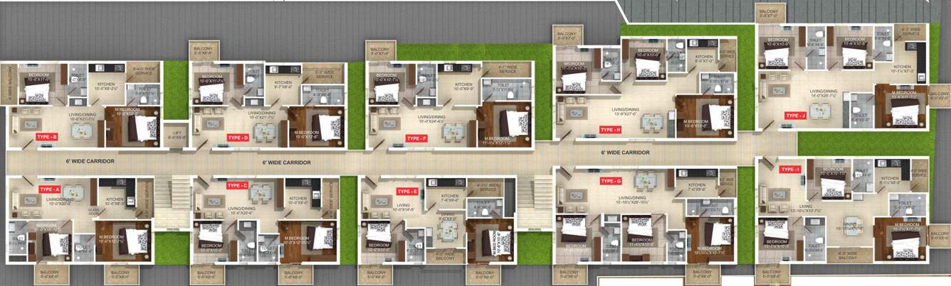  milano Images for Cluster Plan of Whitestone Milano