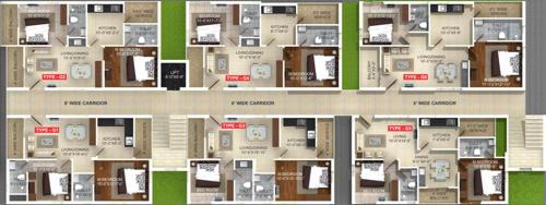 Images for Cluster Plan of Whitestone Milano milano Images for Cluster Plan of Whitestone Milano
