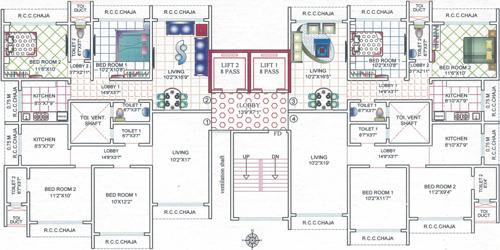 Images for Cluster Plan of Dhariwal Mangaldeep CHSL mangaldeep-chsl Images for Cluster Plan of Dhariwal Mangaldeep CHSL