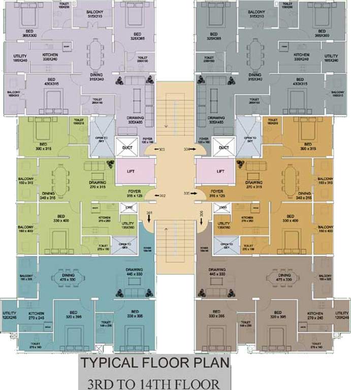 Images for Cluster Plan of Pranavah Le Royal Annexure