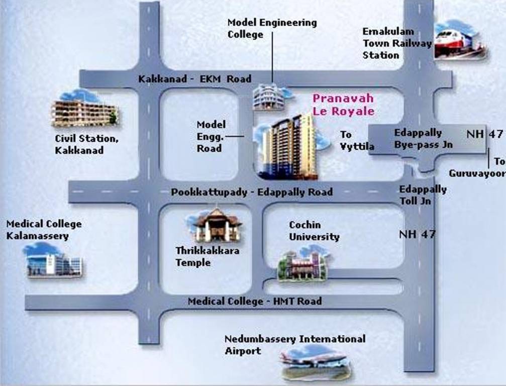 Images for Location Plan of Pranavah Le Royal Annexure
