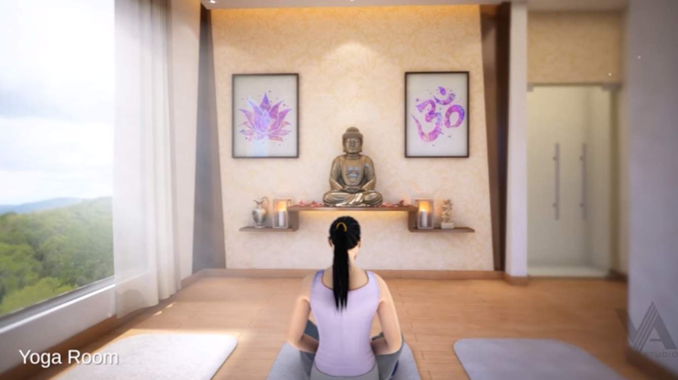 blessings Yoga/ Meditation Area