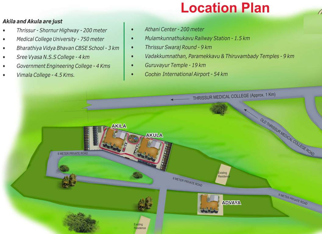 Images for Location Plan of Gokulam Akila And Akula