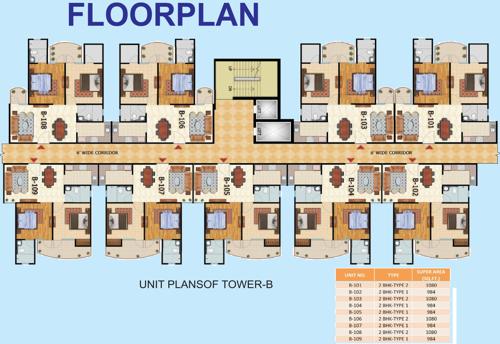  new-delhi-extension Images for Cluster Plan of Oxirich New Delhi Extension