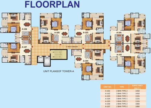  new-delhi-extension Images for Cluster Plan of Oxirich New Delhi Extension