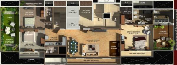 Images for Cluster Plan of Gorwani Palacio