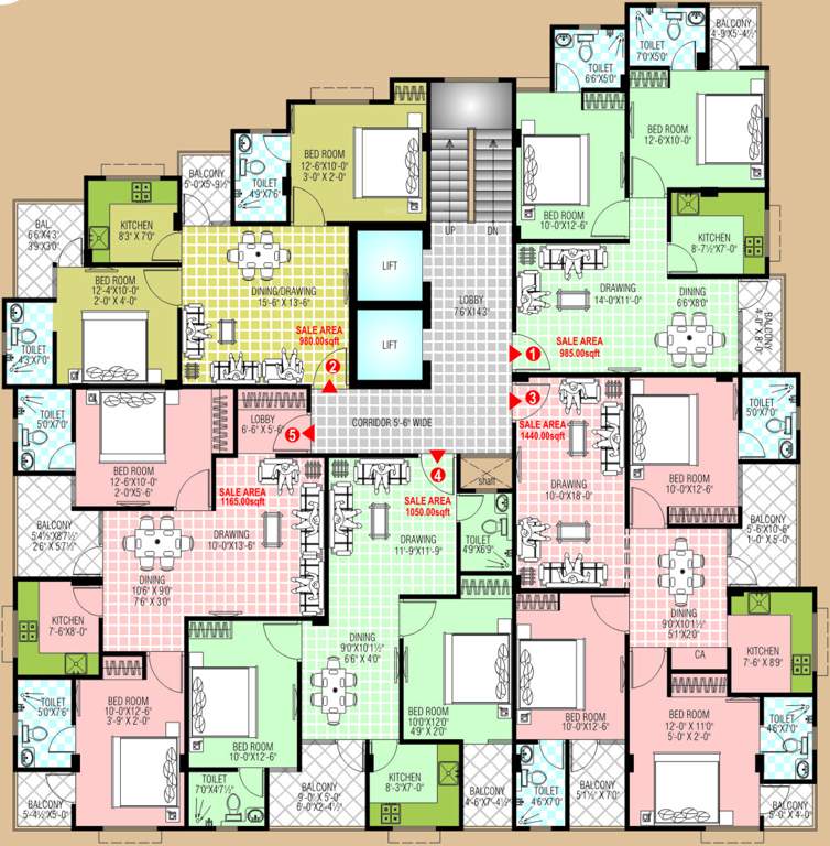  royals Images for Cluster Plan of Ruheen Royals