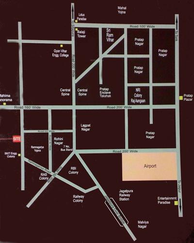 Images for Location Plan of Ruheen Royals royals Images for Location Plan of Ruheen Royals