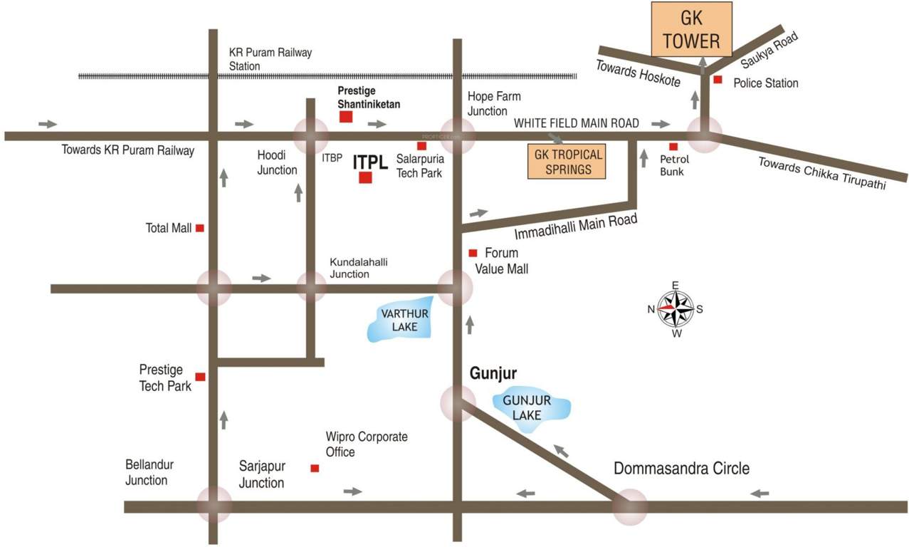 tower Images for Location Plan of GK Tower