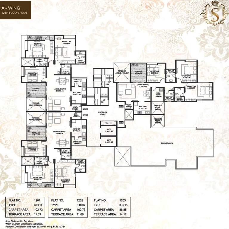  swapna samrat Images for Cluster Plan of Paranjape Swapna Samrat