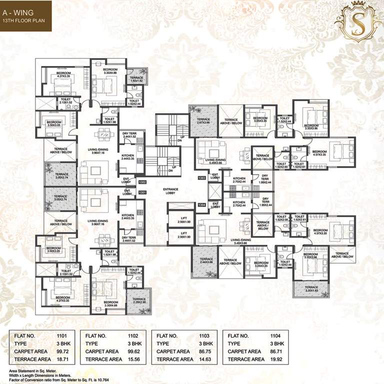  swapna samrat Images for Cluster Plan of Paranjape Swapna Samrat