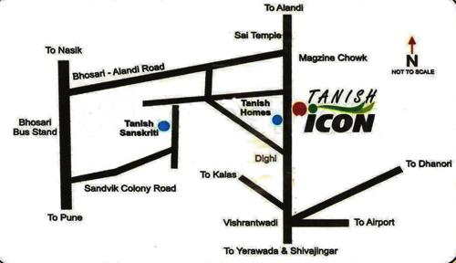  icon Images for Location Plan of Tanish Builder Icon