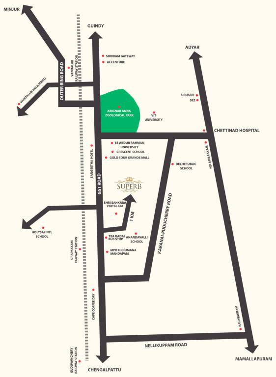 Images for Location Plan of Urban Tree Superb