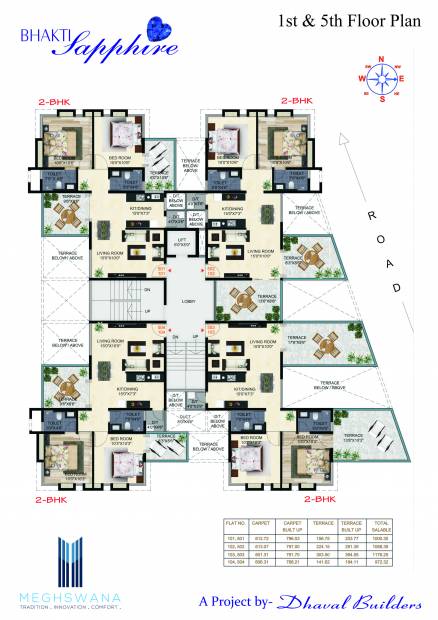 Images for Cluster Plan of Meghaswana Bhakti Sapphire