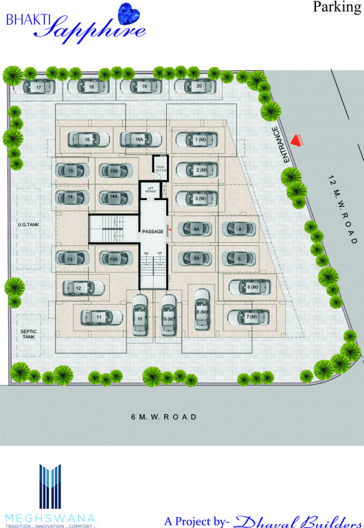 Images for Cluster Plan of Meghaswana Bhakti Sapphire