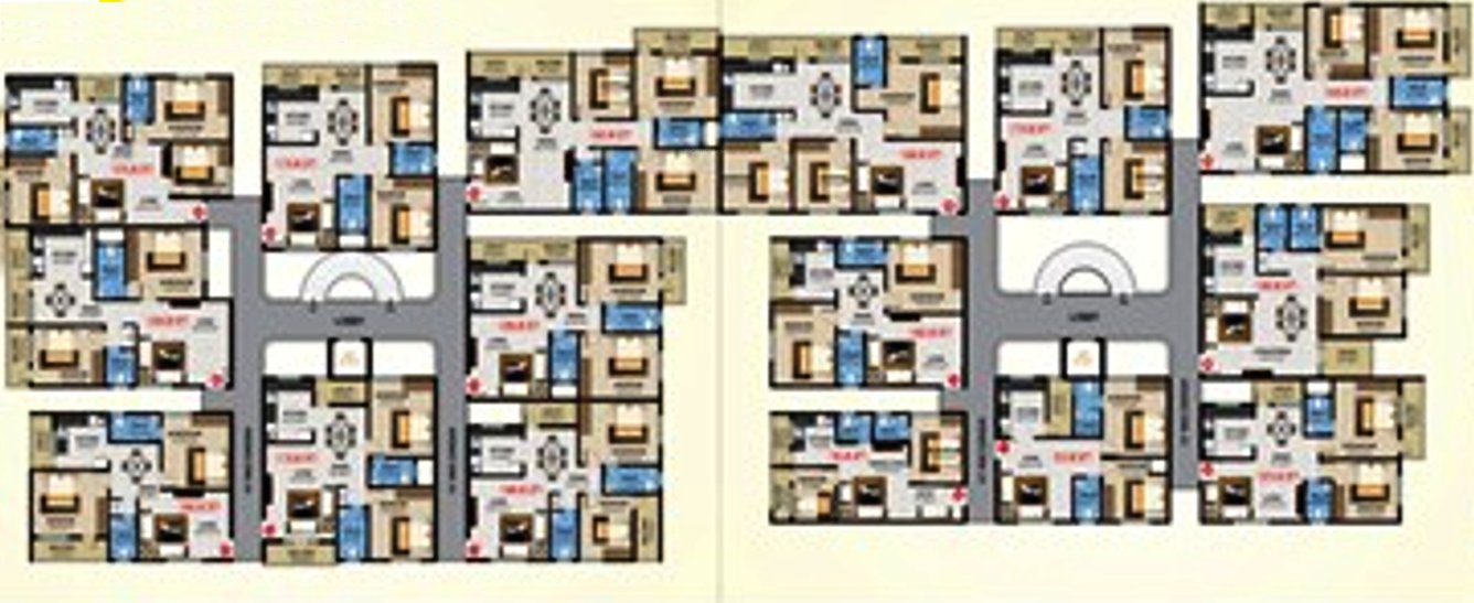 pearls Images for Cluster Plan of Devagiri Pearls