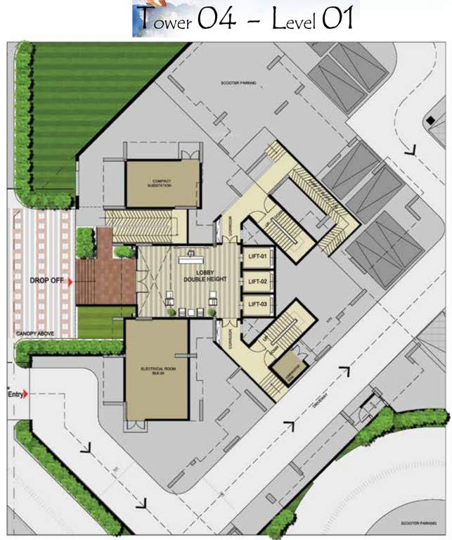  hillside gateway Images for Cluster Plan of Prestige Hillside Gateway