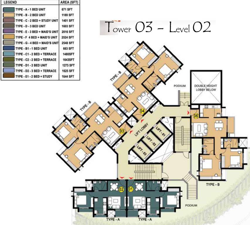  hillside gateway Images for Cluster Plan of Prestige Hillside Gateway
