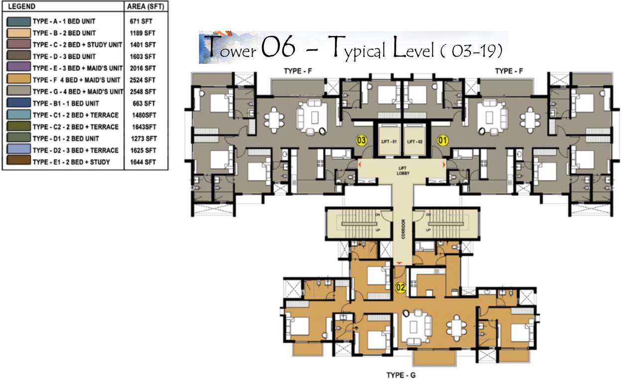  hillside gateway Images for Cluster Plan of Prestige Hillside Gateway