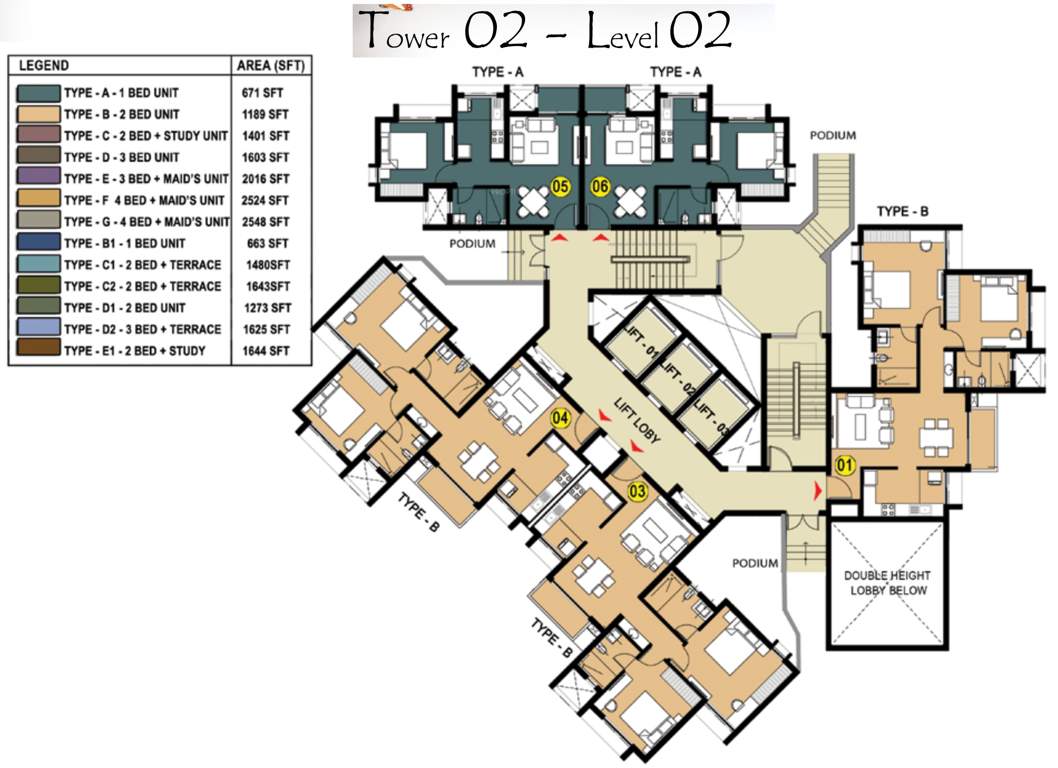  hillside gateway Images for Cluster Plan of Prestige Hillside Gateway