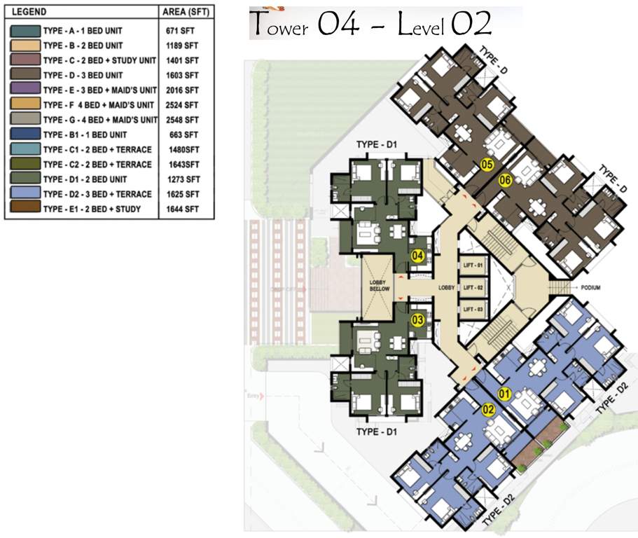  hillside gateway Images for Cluster Plan of Prestige Hillside Gateway