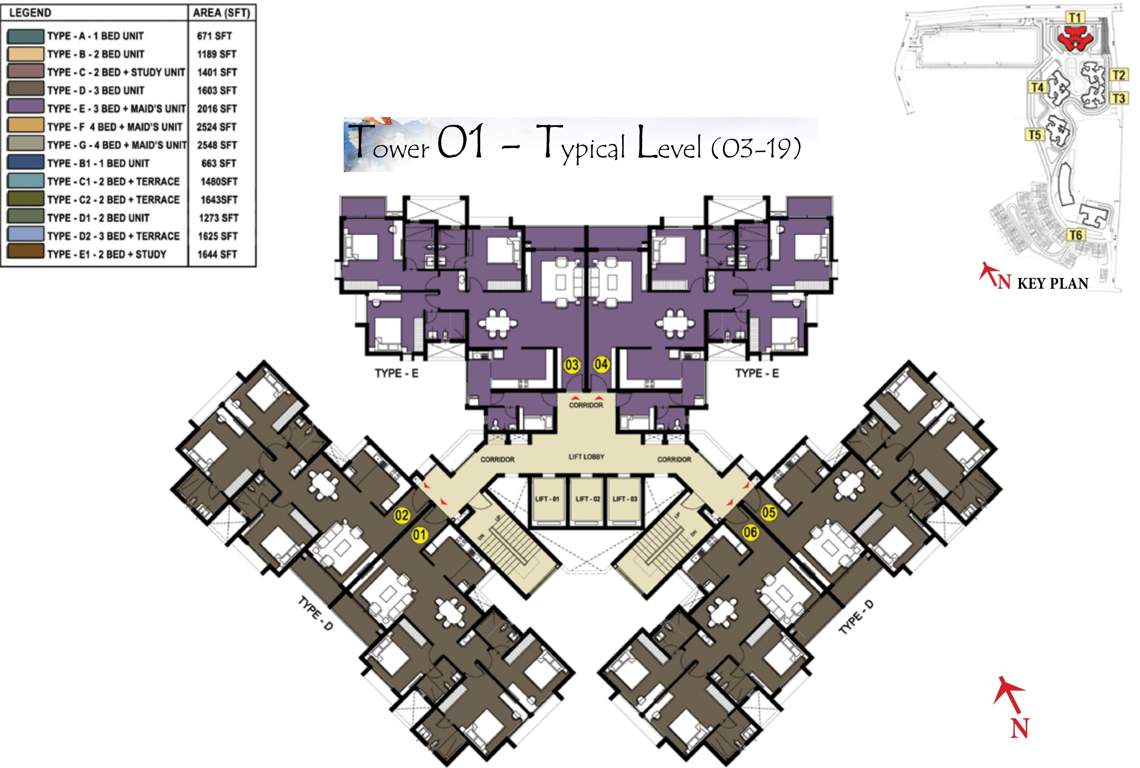  hillside gateway Images for Cluster Plan of Prestige Hillside Gateway
