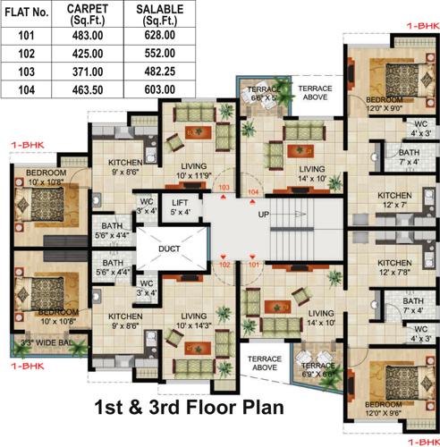 Images for Cluster Plan of Meghaswana Bhakti Mystique