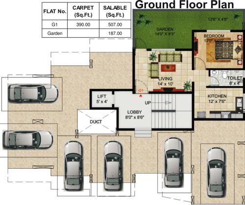 Images for Cluster Plan of Meghaswana Bhakti Mystique