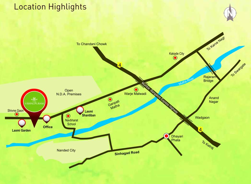  vishnu puram Images for Location Plan of Laxmi Vishnu Puram