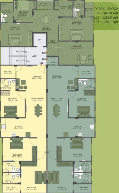 Images for Cluster Plan of Living Aarudha