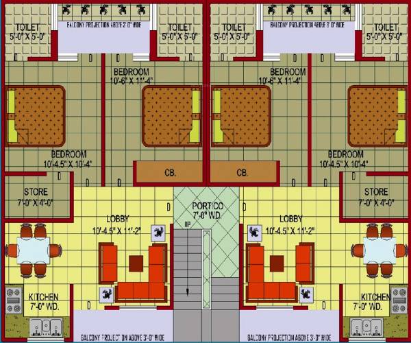 Images for Cluster Plan of Primary Estates Micro Homes