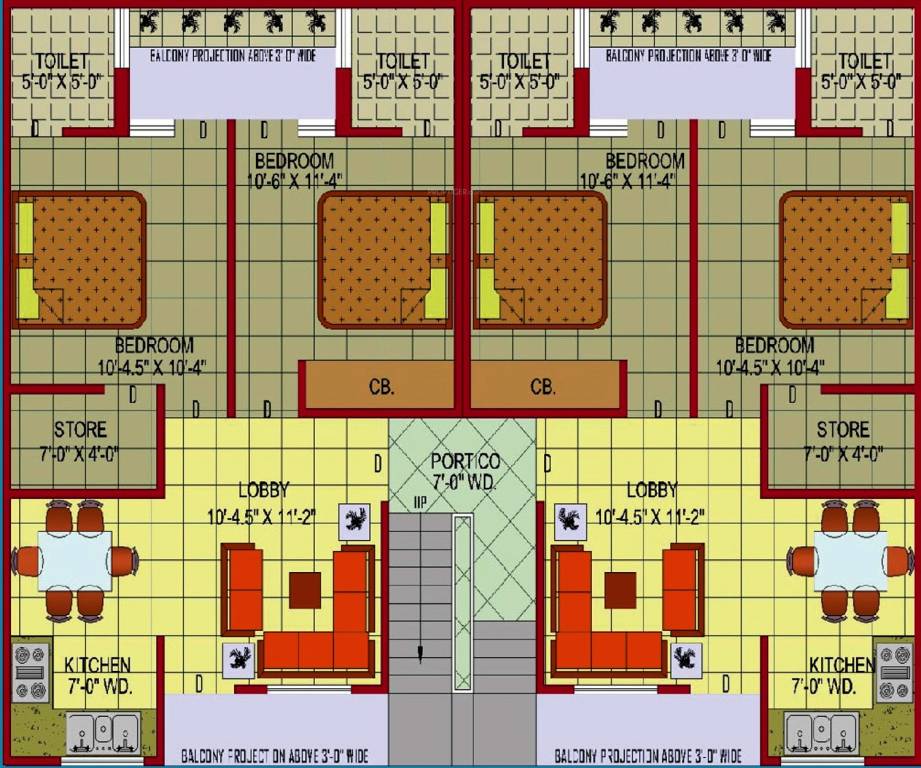 Images for Cluster Plan of Primary Estates Micro Homes