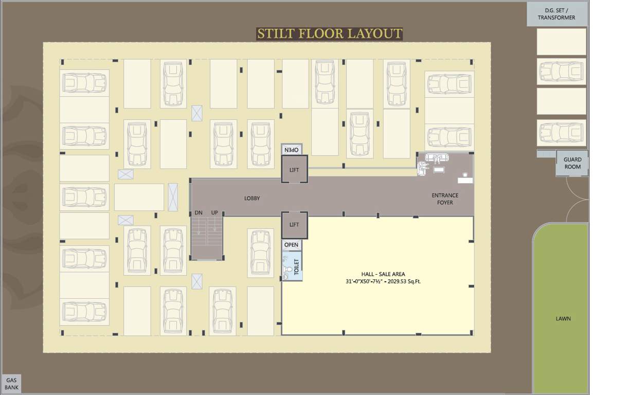 Images for Cluster Plan of Living The Royal Saket