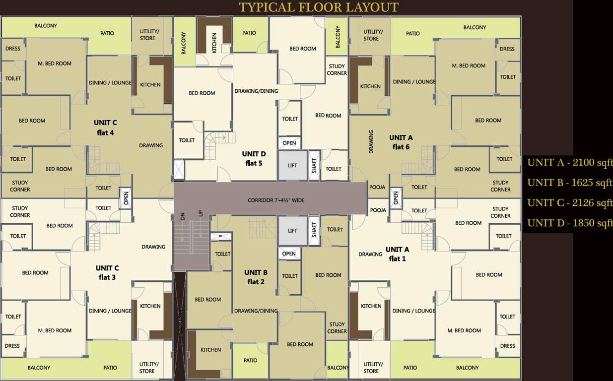 Images for Cluster Plan of Living The Royal Saket