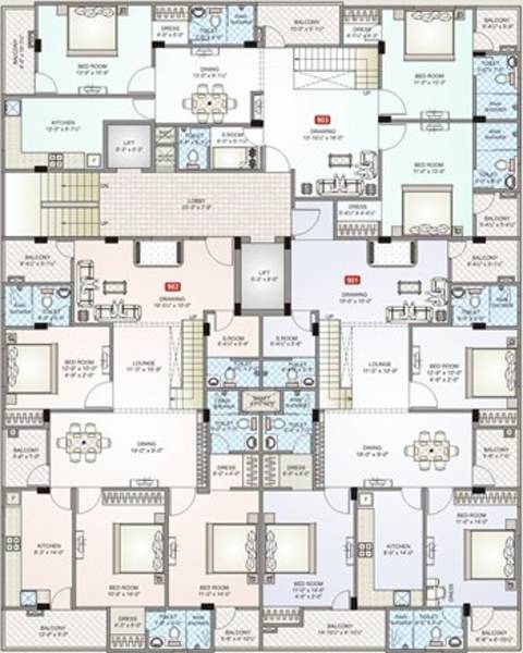 Images for Cluster Plan of DND Govind Regency Images for Cluster Plan of DND Govind Regency