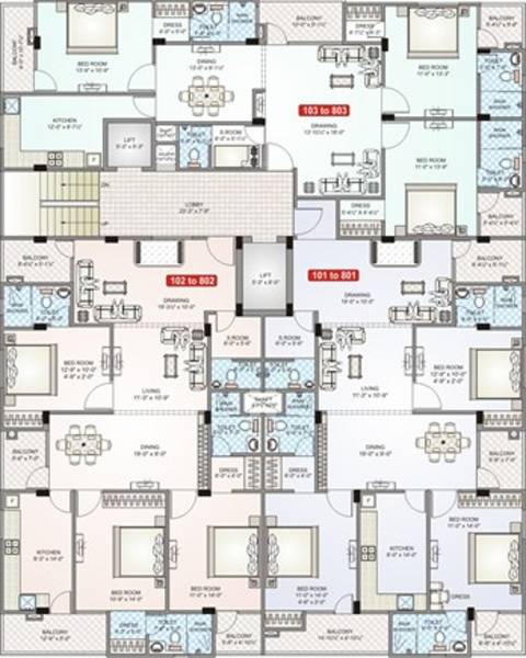 Images for Cluster Plan of DND Govind Regency Images for Cluster Plan of DND Govind Regency