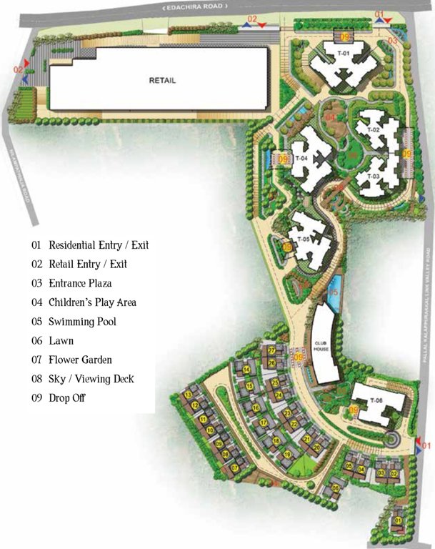 Images for Master Plan of Prestige Hillside Gateway Villas