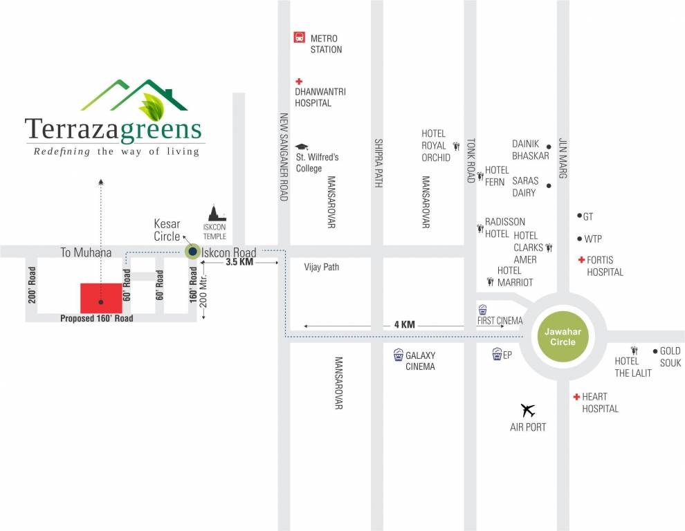 Images for Location Plan of Shivank Terrazagreens